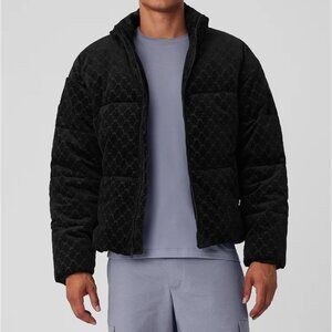 Like New Debossed Corduroy Stage Puffer